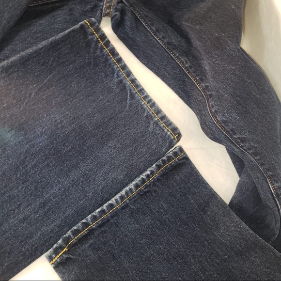 Abercrombie & Fitch Dark Washed Straight Leg Jeans - Picture 7 of 7